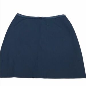 Ann Taylor Stretch MIDI Black Skirt